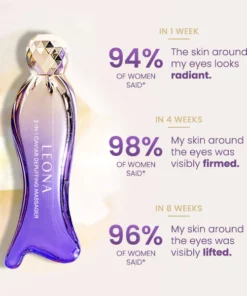 LEONA 2in1Caviar Depuffing Eye Massager