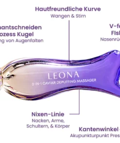 LEONA 2in1Kaviar Abschwellendes Augenmassagegerät
