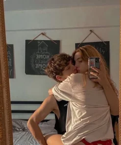 LOVICA Rosenquarz-Pilz-Halskette