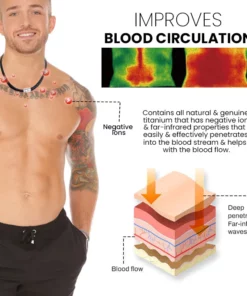 LUKAS POWERIC Titanium Sport Necklace ZT200