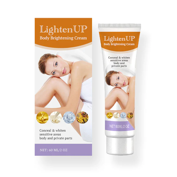 LightenUP جسم کي روشن ڪرڻ واري ڪريم