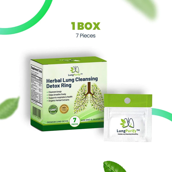 LungPurify™ Herbal Lung Cleansing Detox hringur