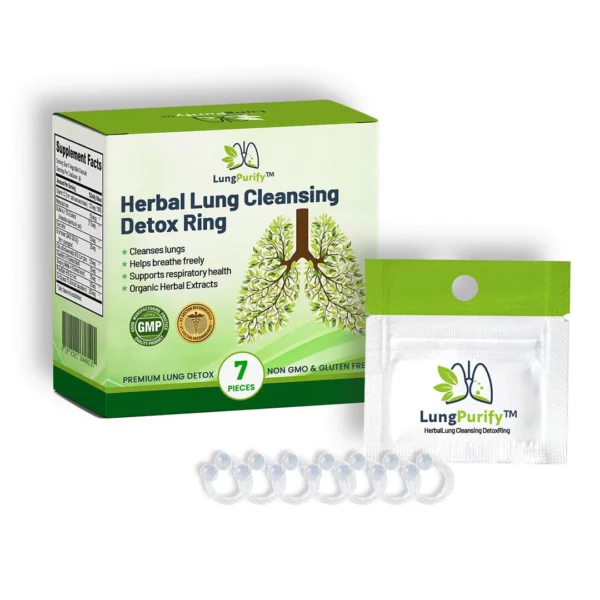 LungPurify™ Anel desintoxicante de limpeza pulmonar a base de herbas