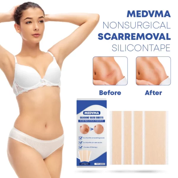 MEDVMA Non-Bedah ScarRemoval Silicon Tape