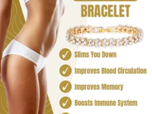 MagnetMD® Physician Approved Titanium Magnetic Lymphatic Drainage Bracelet