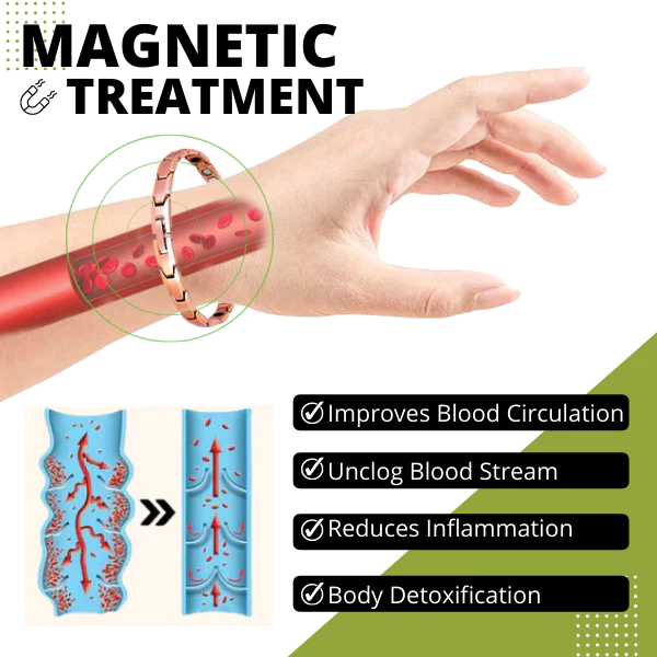 Magnetisches Lymph-Entgiftungs-Armband