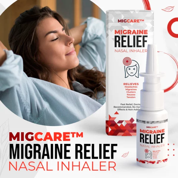 Migcare™ Naseninhalator zur Linderung von Migräne