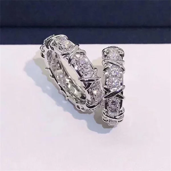 Moissanite Magnetologie Lymphvity Ring