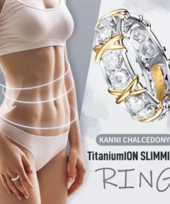 Moissanite Magnetology Lymphvity Ring