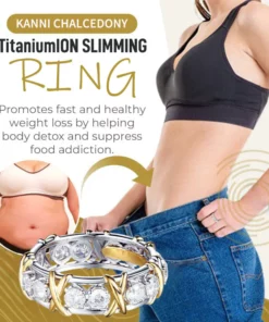 Moissanite Magnetology Lymphvity Ring