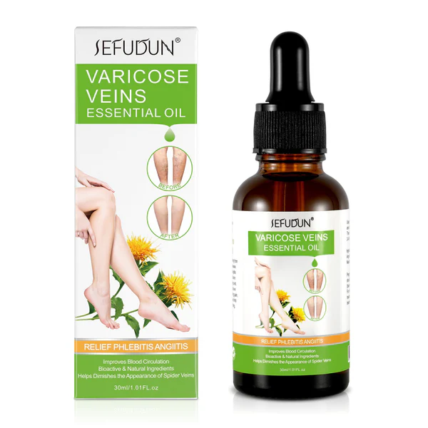 TITUN Vibeskin™ Ara Itọju Epo Pataki Ampoule Yọ Awọn iṣọn Varicose & Swollen kuro