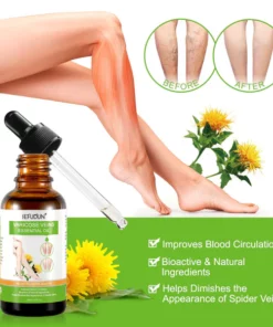 NEW Vibeskin™ Body Care Essential Oil Ampoule Remove Varicose Veins & Swollen