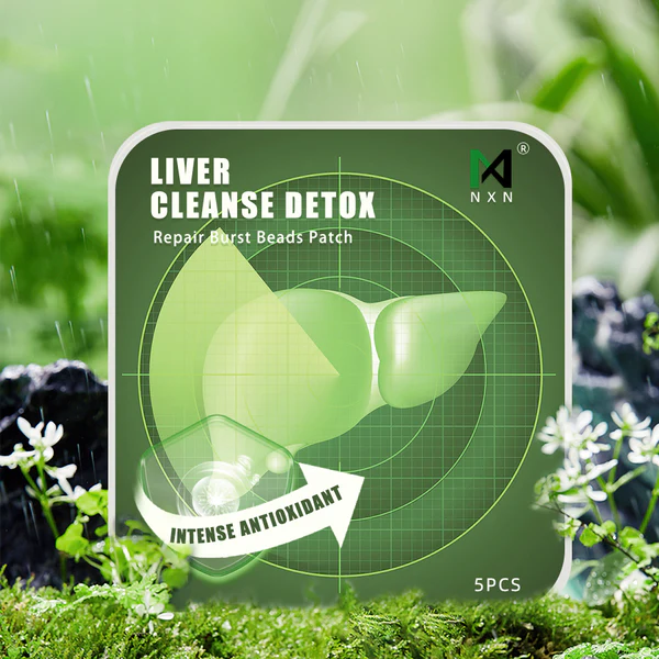 NXN® Intense Antioxidant Liver Cleanse Tratamiento Detox Parche Burst Beads