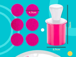 Non-Stick Cookie Stamp & Cutter Set
