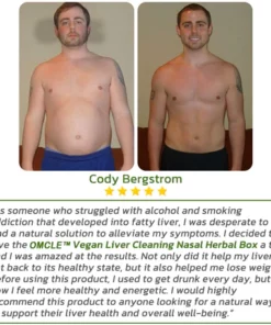 OMCLE™ Vegan Liver Cleaning Nasal Herbal Box