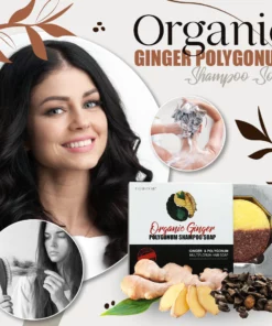 Organic Ginger Polygonum Shampoo Soap
