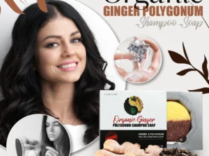 Organic Ginger Polygonum Shampoo Soap