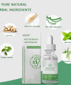 Organic Herbal Drops for Tinnitus-Hearing Loss