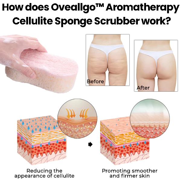 Oveallgo ™ Aromatherapy Cellulite Siponji Scrubber