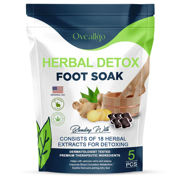 Oveallgo™ Herbal Detox Foot Trempe Bidoj