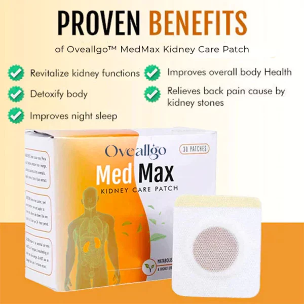 Oveallgo™ MedMax Ultimate Kidney Care Patch (30 pcs)