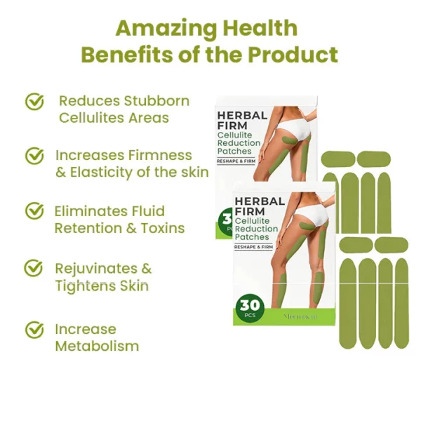 Parches reductores de celulitis Oveallgo™ Pro HerbalFirm