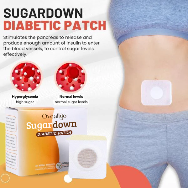 Oveallgo™ Parche para diabéticos Sugardown Pro