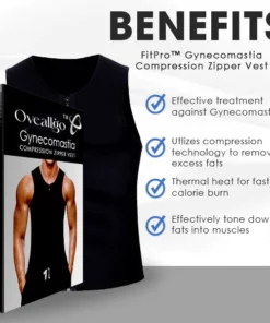 Oveallgo™ Gynecomastia Compression Zipper Vest