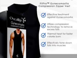 Oveallgo™ Gynecomastia Compression Zipper Vest