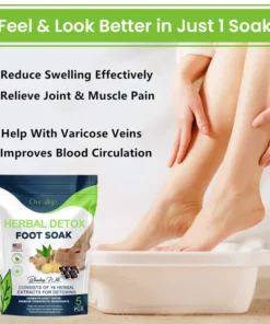 Oveallgo™ Herbal Ultimate Detox Foot Soak Beads