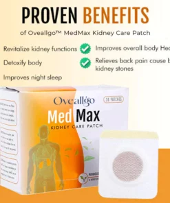 Oveallgo™ MedMax Ultimate Kidney Care Patch (30 Pcs)