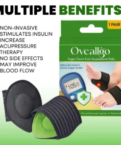 Oveallgo™ Sugar Down Foot Acupressure-Pads