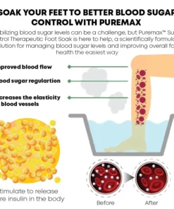PUREMAX SugarControl Therapeutic FootSoak
