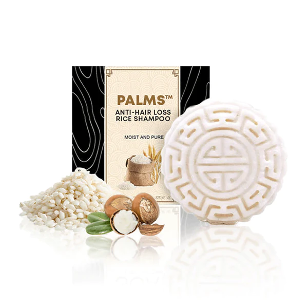 Palms™ Reis-Shampoo-Seife gegen Haarausfall