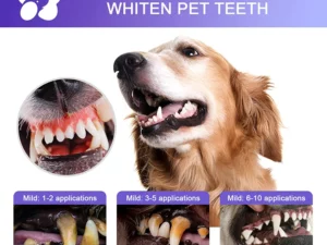 Petry® Teeth Cleaning Spray for Dogs & Cats, Eliminate Bad Breath, Targets Tartar & Plaque, Without Brushing