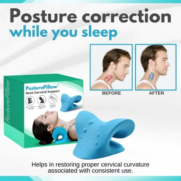 Soporte cervical para el cuello PosturePillow™