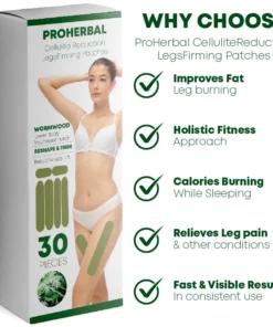 ProHerbal CelluliteReduction LegsFirming Patches