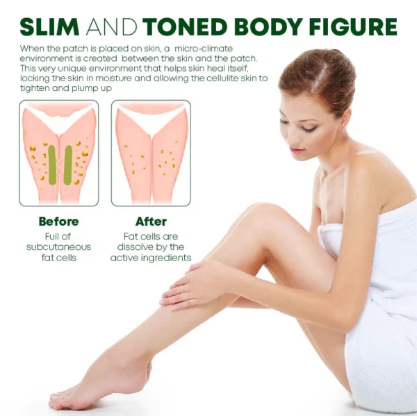 ProHerbal Cellulite Rage Ƙafafun Firming Faci