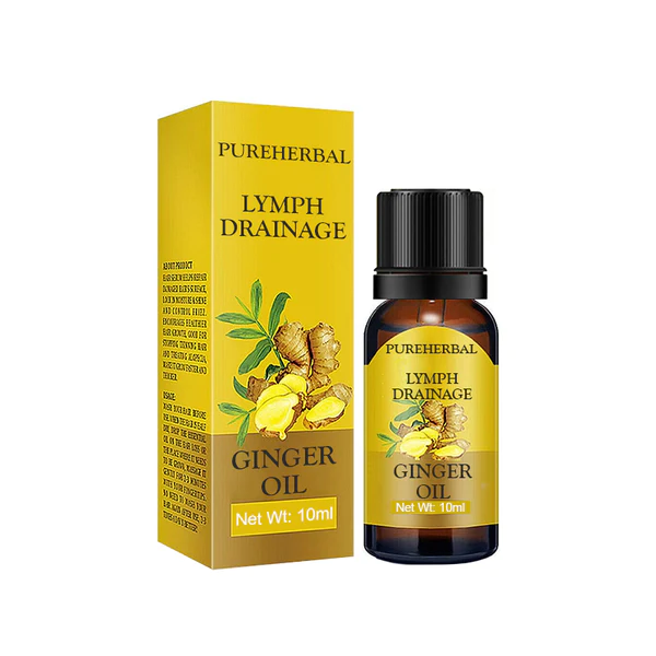 Pure Herbal LymphDrainage GingerOil