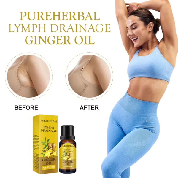 Pure Herbal LymphDrainage GingerOil