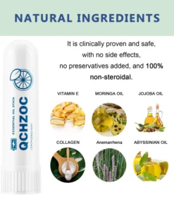 QCHZOC® Slimming Nasal Inhaler for Metabolism Boost and Appetite Suppressant