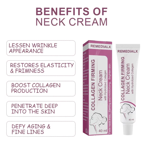 REMEDIALX CollagenFirmende Nackencreme