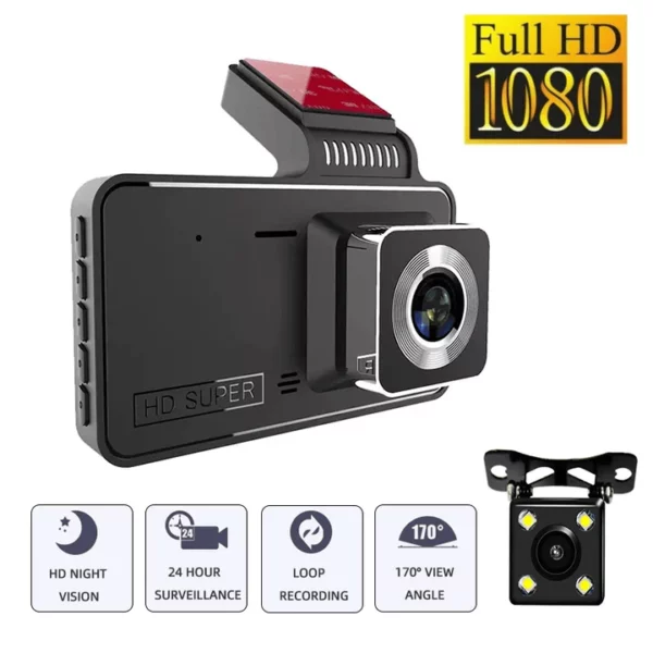 ROADCAM R2 د لوړ کیفیت ډیش کیمونو سره د موټر چلولو خوندیتوب ته وده ورکوي