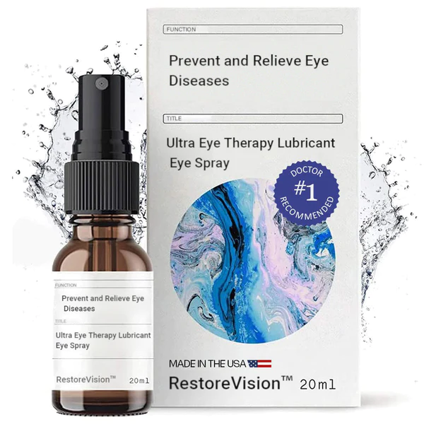 RestoreVision™ Ultra Eye Therapy ချောဆီ မျက်လုံးမှုတ်ဆေး