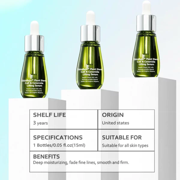 SkinReju™ Sérum Lifting de Cellule Stem Vegetale et Ceramide