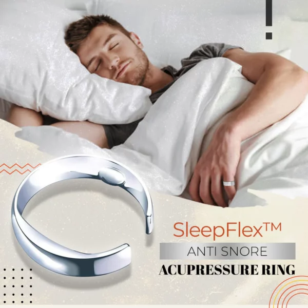 SleepFlex™Anti-Schnarch-Akupressurring
