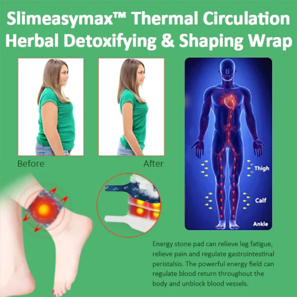 Envoltura moldeadora y desintoxicante de hierbas con circulación térmica Slimeasymax™