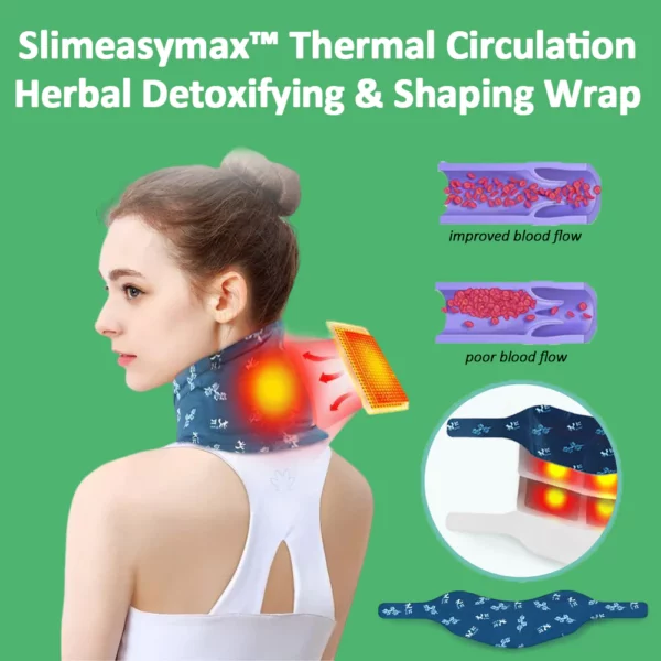 Slimeasymax™ थर्मल सर्कुलेशन हर्बल डिटॉक्सिफायिंग आणि शेपिंग रॅप