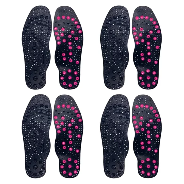 Softsole™ Far infrared Tourmaline Acupressure Massage Foot Pain Relief Orthotic Insoles