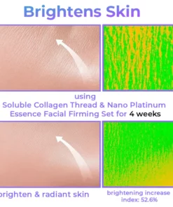 Soluble Collagen Thread & Nano Platinum Essence Gesichtsstraffungsset